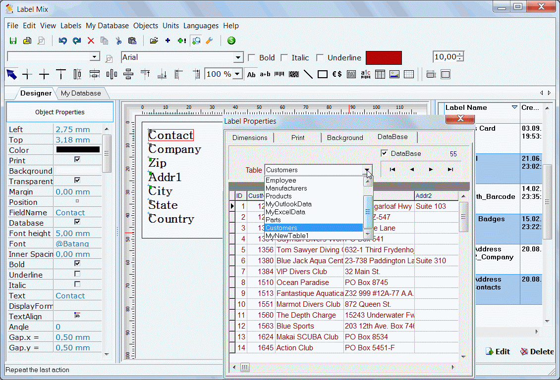 Computer Programs For Labels