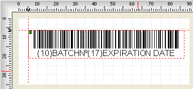 EAN128 barcode example